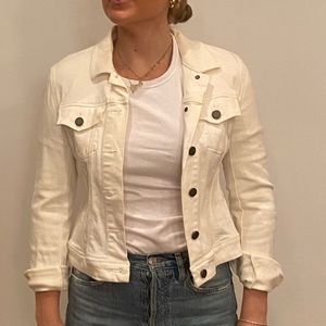 Paige White Denim Jacket
